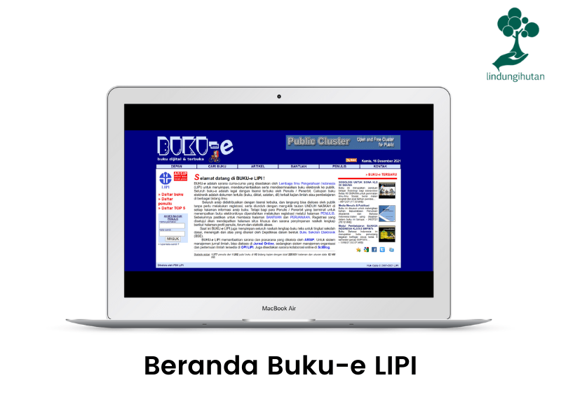Download ebook gratis dari situs resmi LIPI