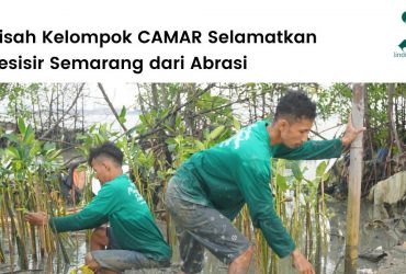 Artikel tentang mitra penanaman pohon kelompok CAMAR di Semarang.
