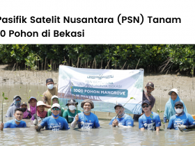 PSN menanam pohon mangrove di Bekasi bersama LindungiHutan guna implementasi program corporate social responsibility (CSR) perusahaan.