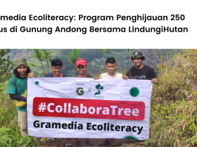 Program CSR Penghijauan Gramedia Ecoliteracy di Gunung Andong.