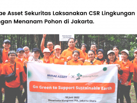 Mirae Asset Sekuritas Laksanakan CSR Lingkungan dengan Menanam Pohon di Jakarta..