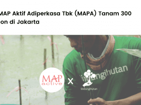 PT MAP Aktif Adiperkasa Tbk (MAPA) menanam 353 pohon di Jakarta bersama LindungiHutan.