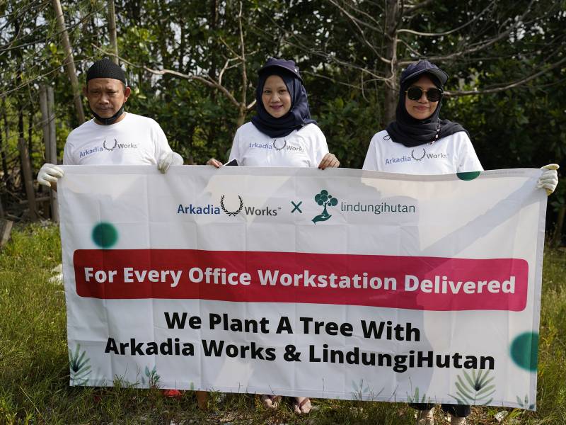 Kampanye lingkungan Arkadia Works.