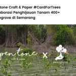 Penanaman mangrove bersama Pentone Craft And Paper.