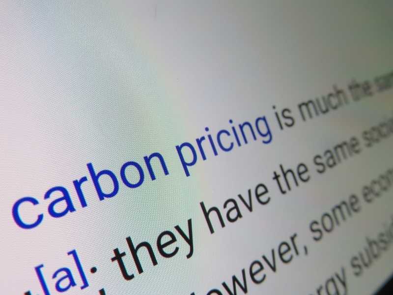 Pengertian nilai ekonomi karbon.