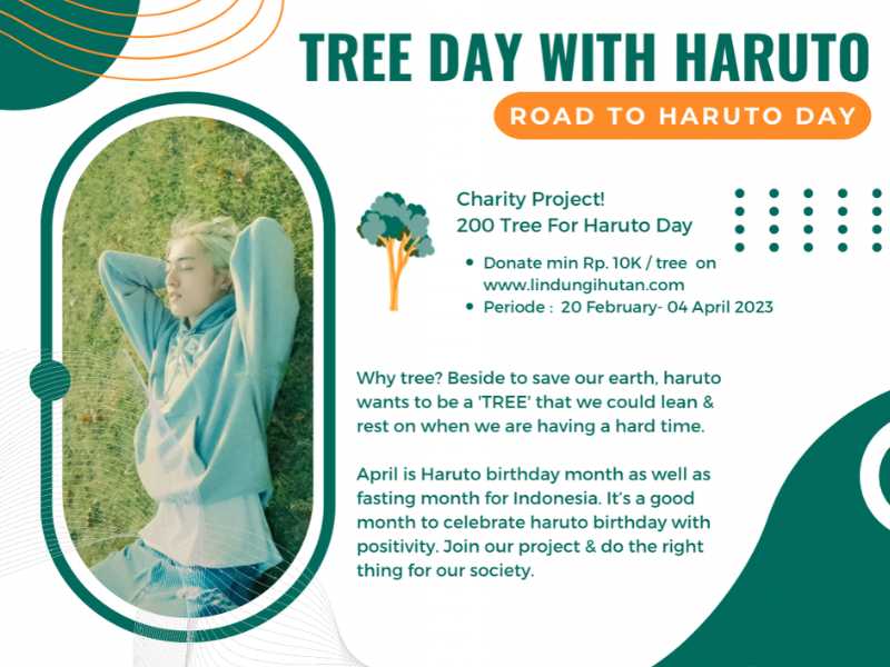 Kampanye Alam Tree Day with Haruto.