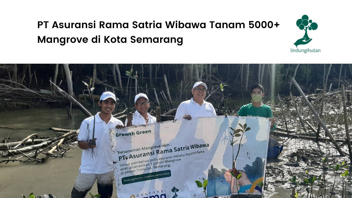 PT Asuransi Rama Satria Wibawa Hijaukan Kota Semarang