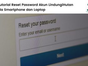 tutorial reset password akun lindungihutan.