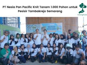 Kegiatan penghijauan PT Nesia Pan Pacific Knit