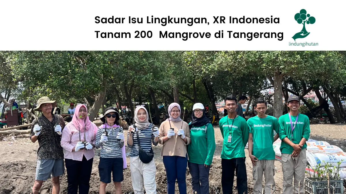 XR Indonesia tanam mangrove