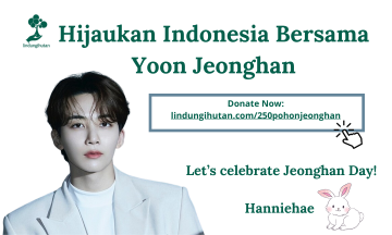 Hijaukan Indonesia Bersama Yoon Jeonghan