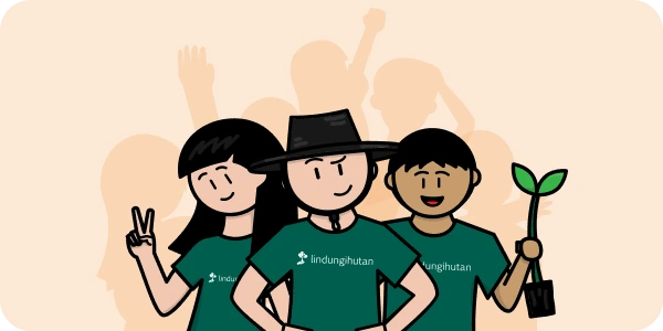 Donasi pohon LindungiHutan